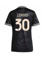 Juventus Jonathan David #30 Replika Tredje Kläder Dam 2025-26 Kortärmad